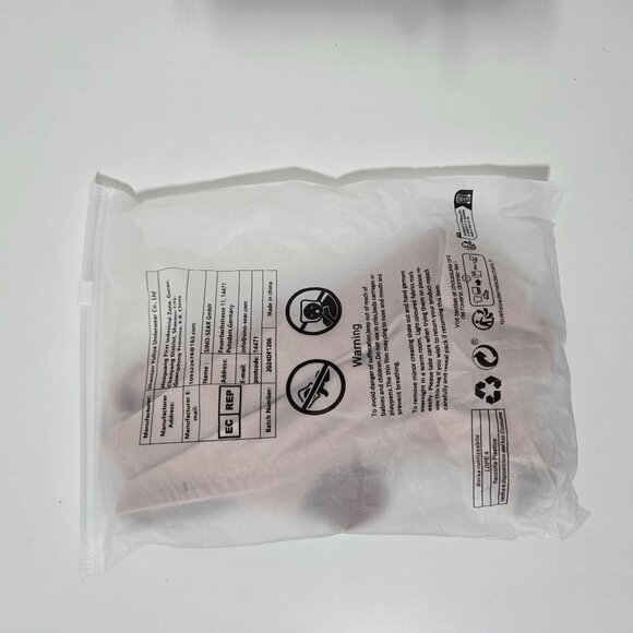 Shein Plus Size Solid Color Bandeau Simple Wireless Bra in Apricot - Size 1XL - Picture 4 of 6